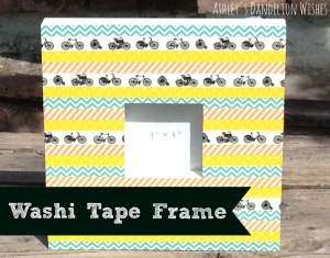 DIY Washi Tape Frame